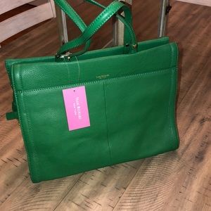Isaac Mizrahi Green Darcy Satchel
